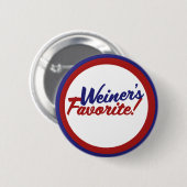 Badge Rond 5 Cm favori Weiner (Devant & derrière)