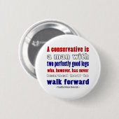 Badge Rond 5 Cm FDR définit les conservateurs plus sombres (Devant & derrière)