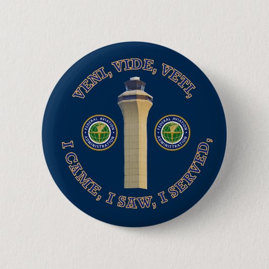 Badge Rond 5 Cm Federal Aviation Administration VVV Shield (Devant)