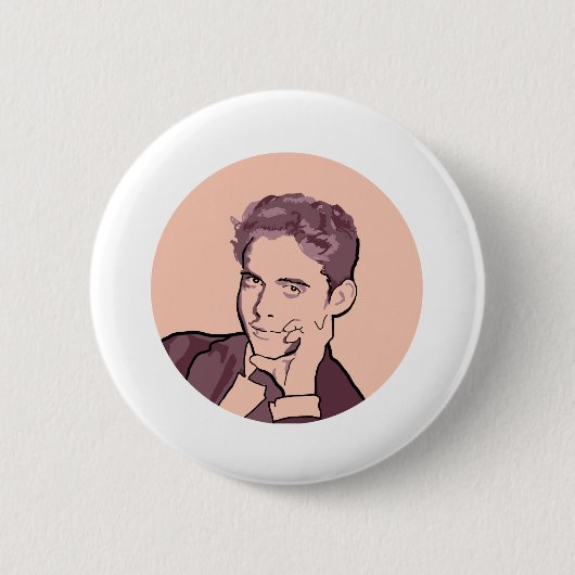 Badge Rond 5 Cm Federico Garcia Lorca (Devant)