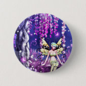 Badge Rond 5 Cm Fée adorable (Devant)