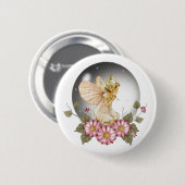 Badge Rond 5 Cm Fée de bulle (Devant & derrière)