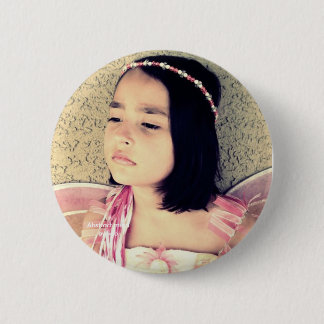 Badge Rond 5 Cm Fée gracieuse