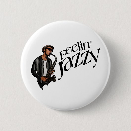 Badge Rond 5 Cm Feelin bariolé (Devant)