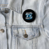 Badge Rond 5 Cm Feels Like A Penalty Box Kind Of Day Funny Hockey (En situation)