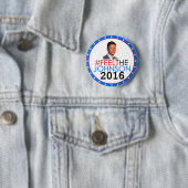 Badge Rond 5 Cm #feelthejohnson Gary Johnson 2016 (En situation)