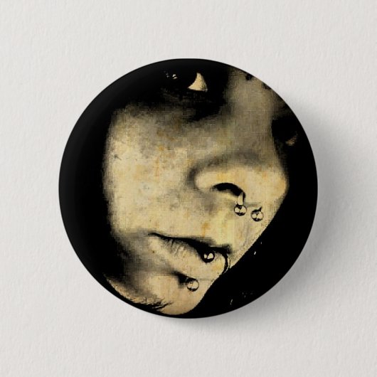 Badge Rond 5 Cm Féerie (Devant)