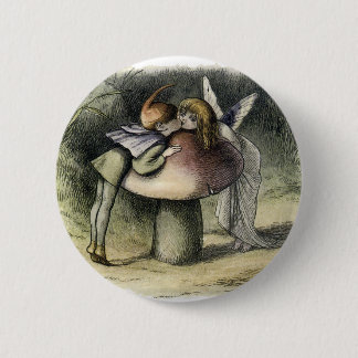 Badge Rond 5 Cm Féerie de baiser et Pixie