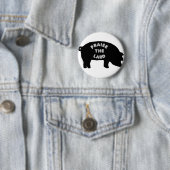 Badge Rond 5 Cm Félicitez le saindoux (En situation)
