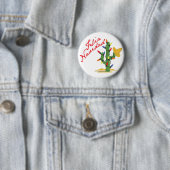 Badge Rond 5 Cm Feliz Navidad (En situation)