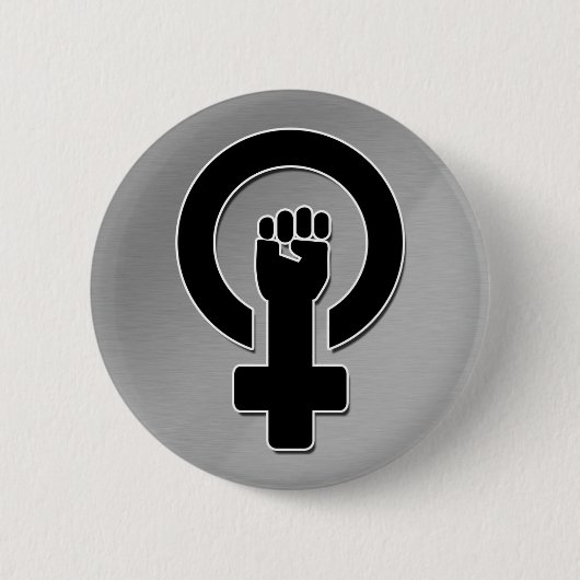 Badge Rond 5 Cm Femifist (Devant)