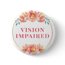 Féminin Rose Orange Floral Handicap Visuel