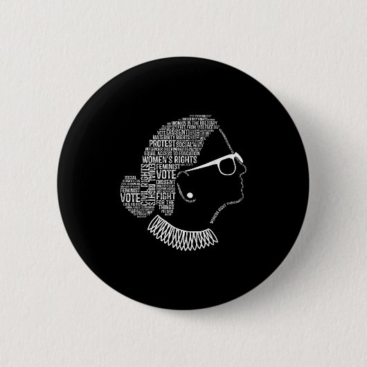 Badge Rond 5 Cm Feminism Quotes Feminist Womens Rights  (Devant)