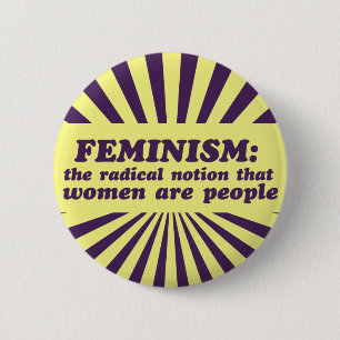 Badge Rond 5 Cm Féminisme