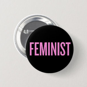 Badge Rond 5 Cm Féministe