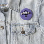 Badge Rond 5 Cm Féministe (En situation)