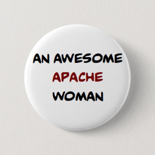 Badge Rond 5 Cm femme apache, superbe mug de café (Devant)