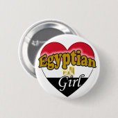 Badge Rond 5 Cm Femme égyptienne (Devant & derrière)