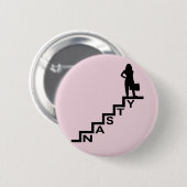 Badge Rond 5 Cm Femme méchante (Devant & derrière)