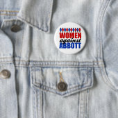Badge Rond 5 Cm Femmes contre Greg Abbott Texas Politique (En situation)