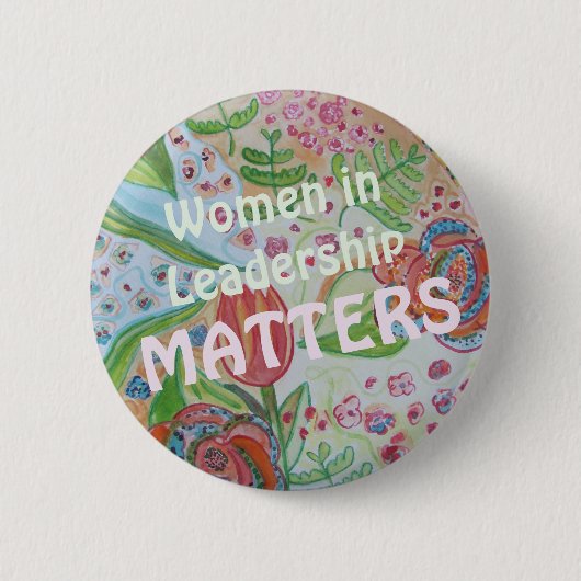 Badge Rond 5 Cm Femmes dans des sujets de direction (Devant)