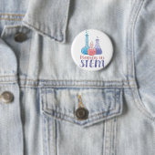 Badge Rond 5 Cm Femmes en STEM (En situation)