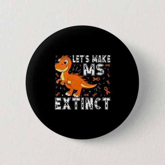 Badge Rond 5 Cm Femmes Faisons de Mme Extinct Dinosaure Sensibilis (Devant)