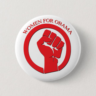 Badge Rond 5 Cm Femmes pour Obama