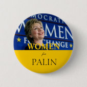 Badge Rond 5 Cm Femmes pour Palin (Devant)