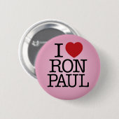 Badge Rond 5 Cm Femmes pour Ron Paul 2012 (Devant & derrière)