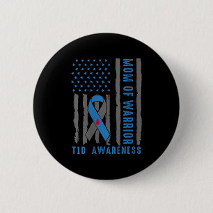 Badge Rond 5 Cm Femmes Type 1 Sensibilisation au diabète T1d Type