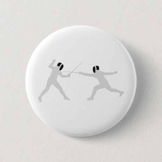 Badge Rond 5 Cm fencing (Devant)