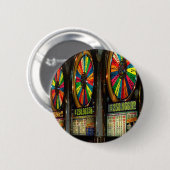 Badge Rond 5 Cm Fentes Vegas (Devant & derrière)