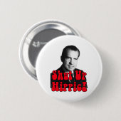 Badge Rond 5 Cm Fermez la hippie -- Richard Nixon (Devant & derrière)