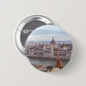 Badge Rond 5 Cm Fête de Budapest (Devant & derrière)