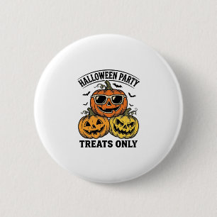 Badge Rond 5 Cm Fête de citrouille d'Halloween Vintage Jack O Lant