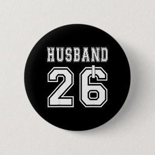 Badge Rond 5 Cm Fête de fiançailles de couple marié 2026
