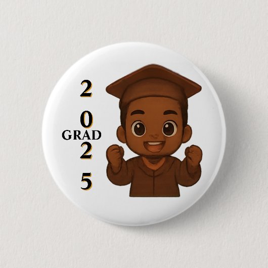 Badge Rond 5 Cm Fête de GRAD 2025 (Devant)