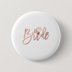 Badge Rond 5 Cm Fête de mariage pour femmes pour la future Mme la