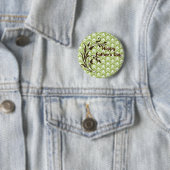 Badge Rond 5 Cm Fête des pères heureuse (En situation)