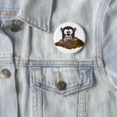 Badge Rond 5 Cm Fête nationale des moines (En situation)