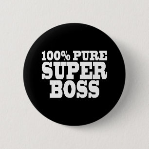 Badge Rond 5 Cm Fêtes d'anniversaire de patrons : Patron superbe