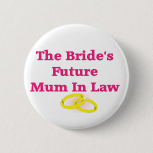 Badge Rond 5 Cm Fêtes des mariées et Bachelorette Parties