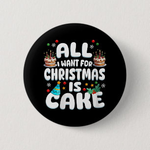 Badge Rond 5 Cm Fêtes Joyeuses Fête d'anniversaire Noël Jour B Fêt