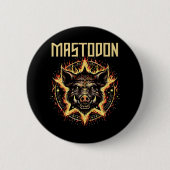 Badge Rond 5 Cm Feu de sanglier Mastodonte (Devant)