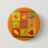 Badge Rond 5 Cm Feuillage d'automne Feuilles d'automne Thunder_Cov (Devant)