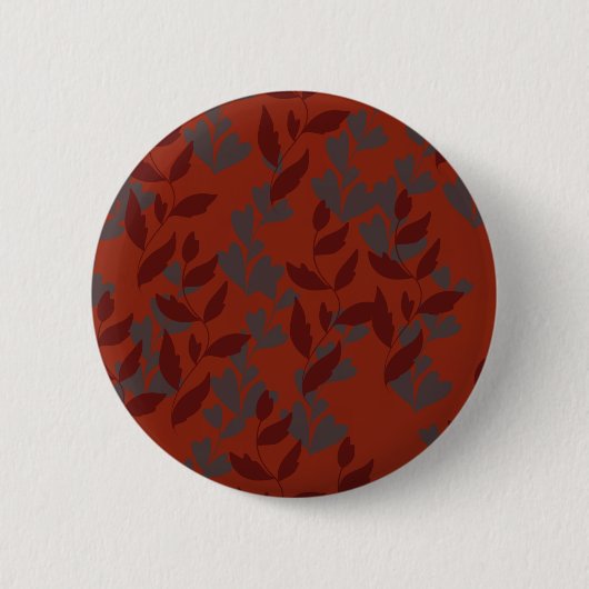 Badge Rond 5 Cm feuille (Devant)