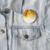 Badge Rond 5 Cm Feuille changeant (En situation)