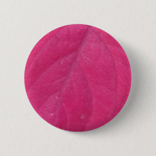 Badge Rond 5 Cm Feuille d'automne pourpre