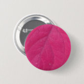 Badge Rond 5 Cm Feuille d'automne pourpre (Devant & derrière)
